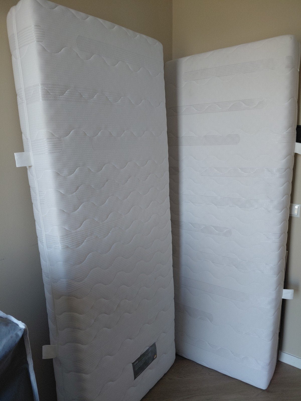 2 Mline Silver Pocket Deluxe Foam matras 80x200, Ophalen, Eenpersoons, Zo goed als nieuw, 80 cm