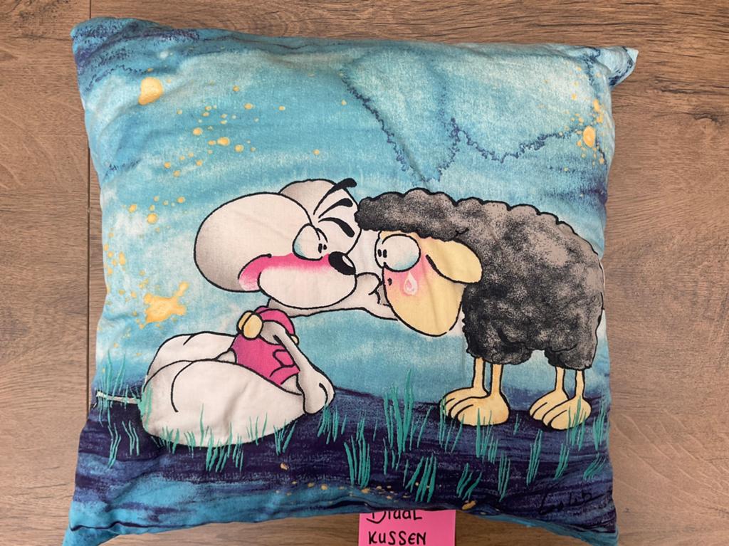 Nieuw zgan en fris gewassen Diddl en Wollywell schaap kussen, Ophalen, Nieuw