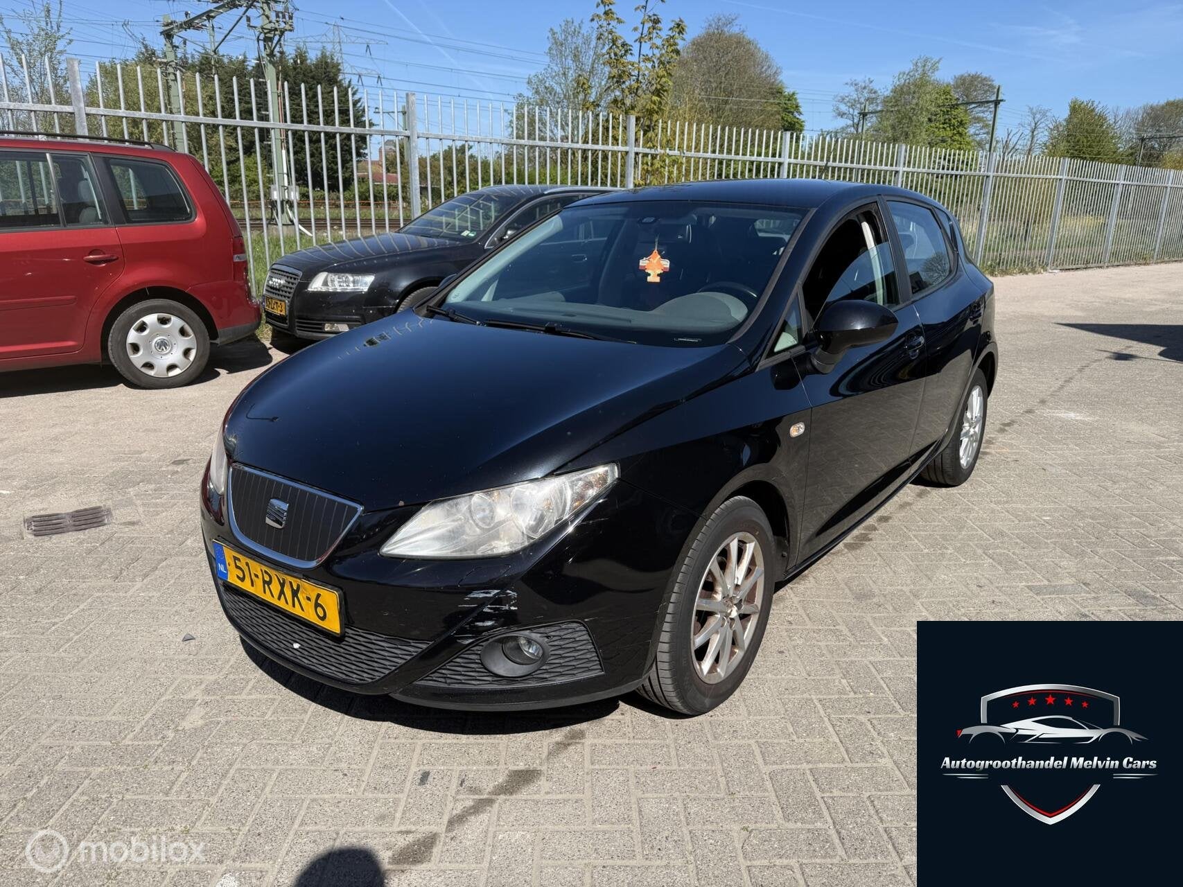 Seat Ibiza 1.2 TDI COPA Plus Ecomotive Klima Leder EXPORT, Auto's, Voorwielaandrijving, Euro 5, Zwart, 1199 cc