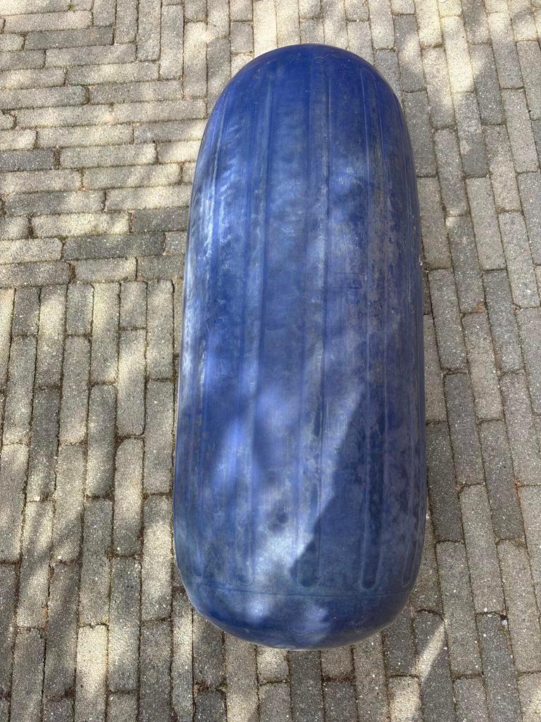 4 identieke blauwe stootwillen 80 x 35 cm, Watersport en Boten, Ophalen, Gebruikt, Overige typen
