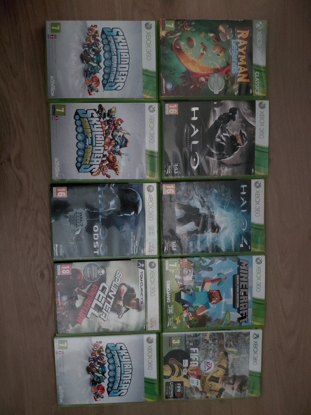 Xbox 360 Games: Skylanders, Halo, Minecraft, FIFA, Rayman, Gebruikt, Vanaf 18 jaar, Overige genres, Ophalen of Verzenden