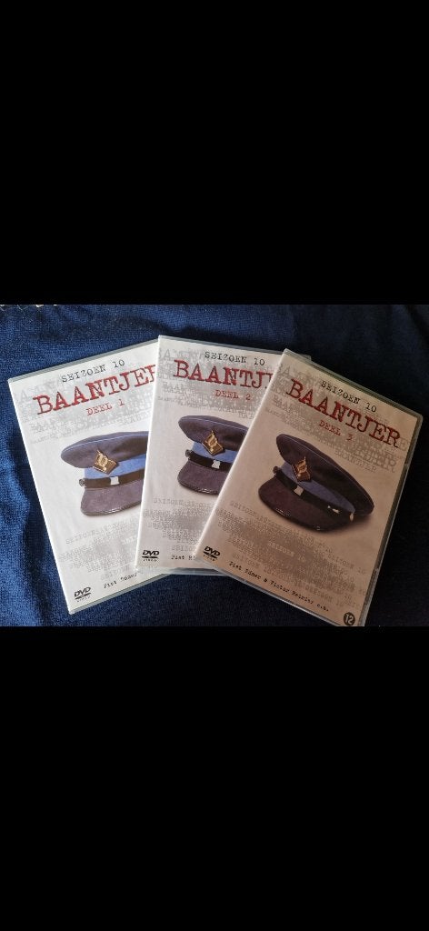 Baantjer dvd, Ophalen, Gebruikt, Actie en Avontuur