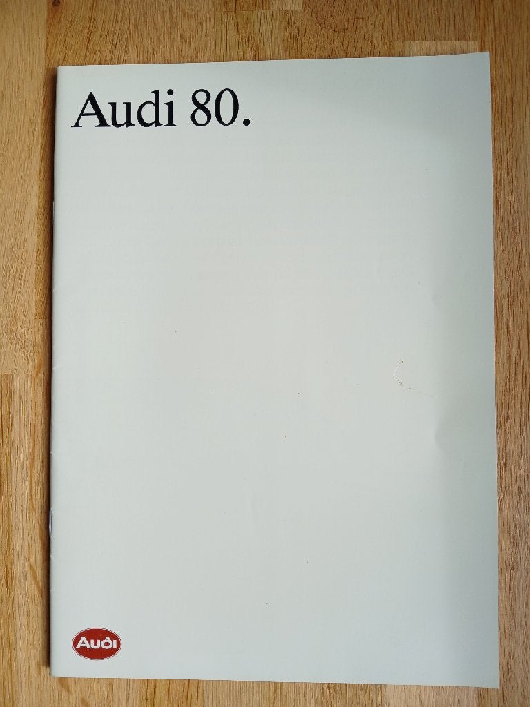 AUDI 80  januari 1990, Ophalen of Verzenden, Zo goed als nieuw, Audi, Audi