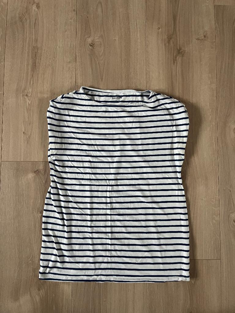 Prénatal zwangerschapsshirt - maat L, Kleding | Dames, Positiekleding, Blauw, Maat 42/44 (L), Zo goed als nieuw, Prenatal