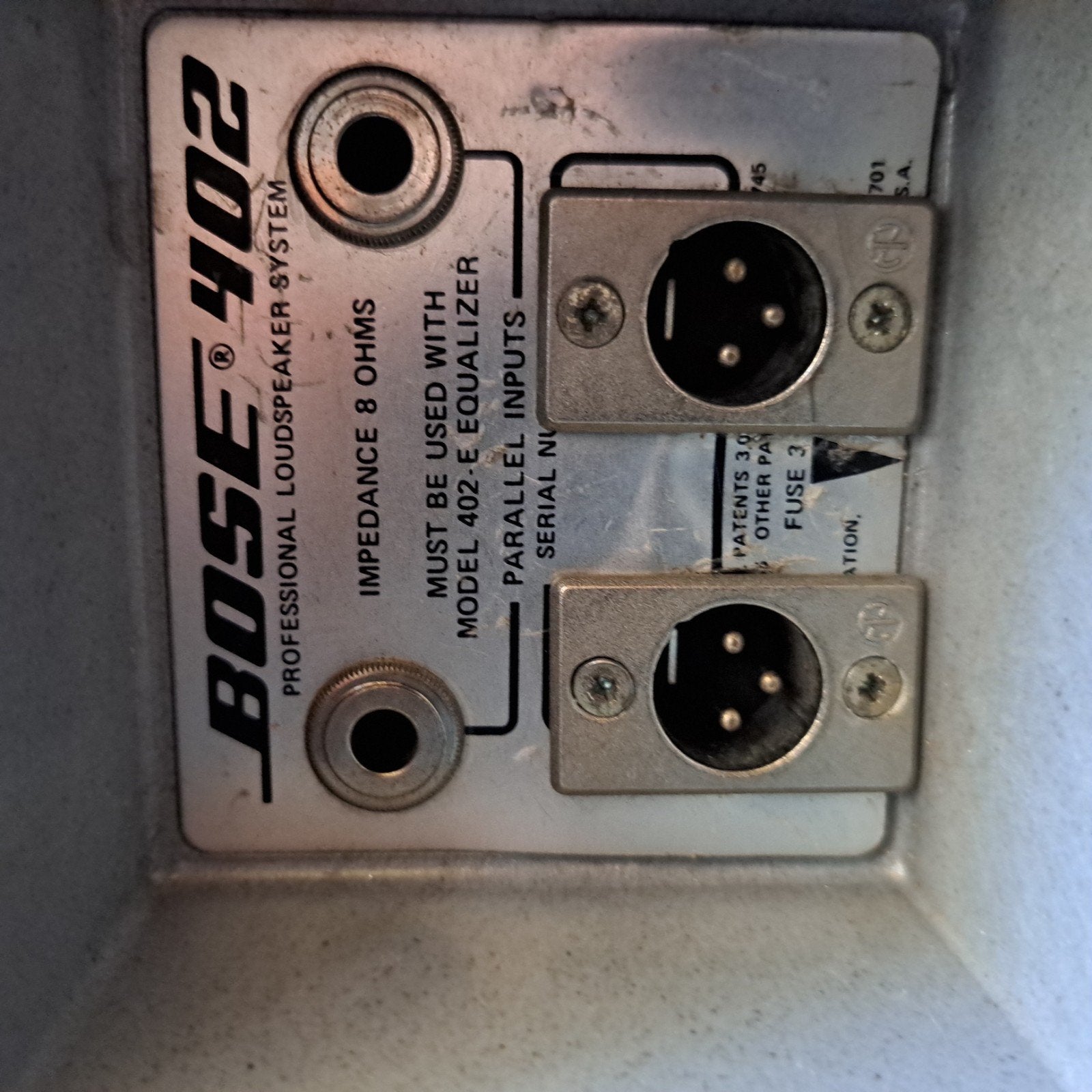 Bose 402 speakerset met versterker en accessoires, Audio, Tv en Foto, Luidsprekers, Gebruikt, Speakerset, Bose, Inclusief kabels