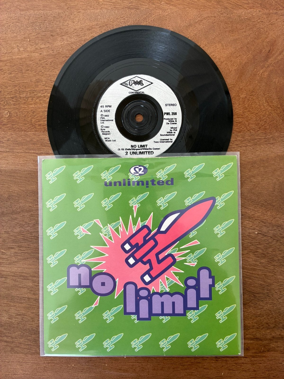 2 Unlimited - No limit, Ophalen of Verzenden, Zo goed als nieuw, 7 inch, Pop