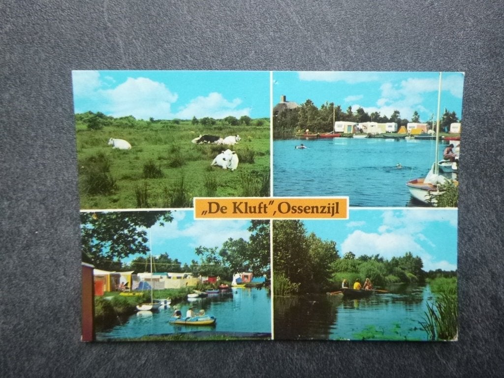 Ossenzijl, de Kluft, koe in weiland  1980, Verzenden, 1980 tot heden, Gelopen, Gelderland