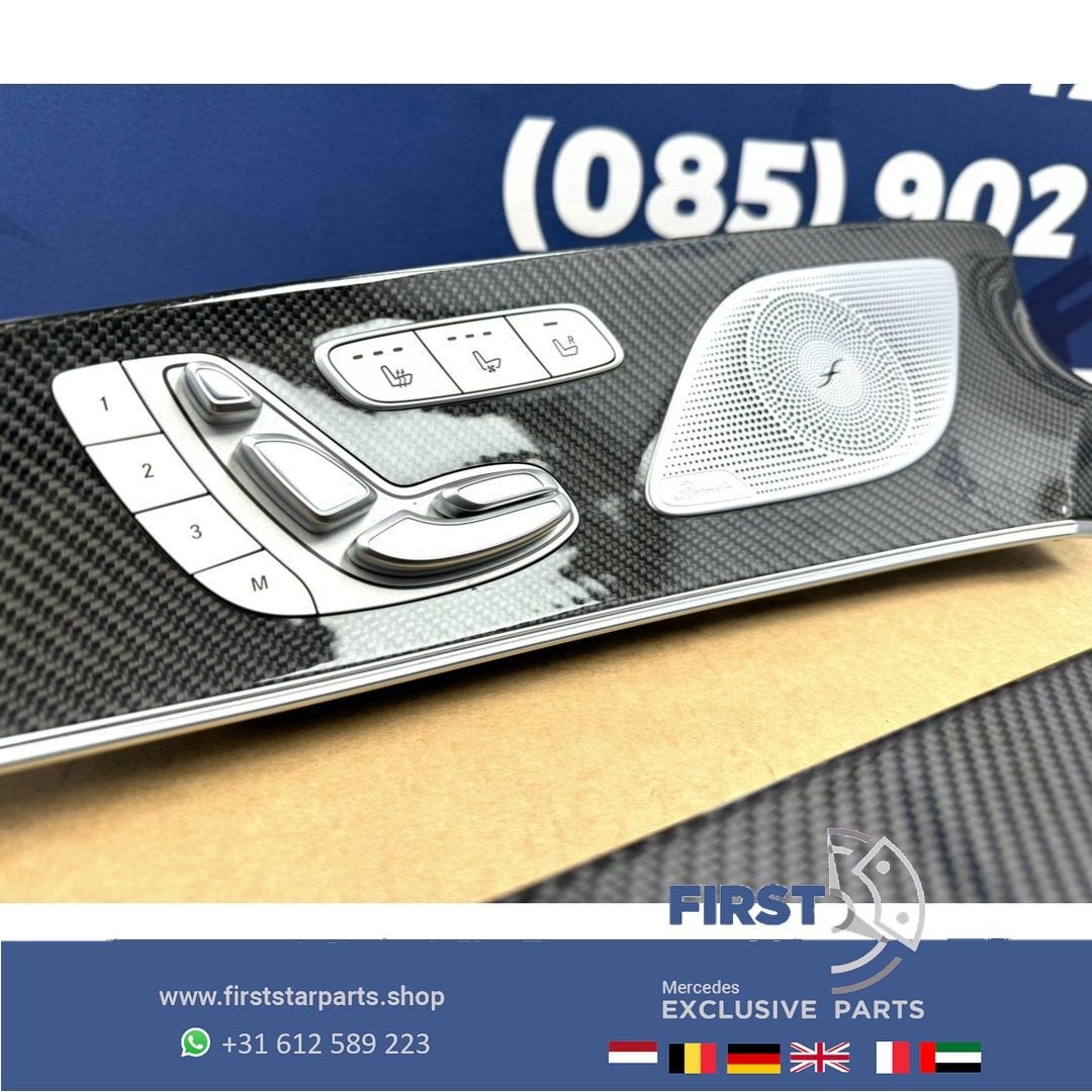 W257 C257 CLS KLASSE CARBON DEUR LIJSTEN SET INTERIEUR LRVA, Gebruikt, -, Ophalen of Verzenden, -
