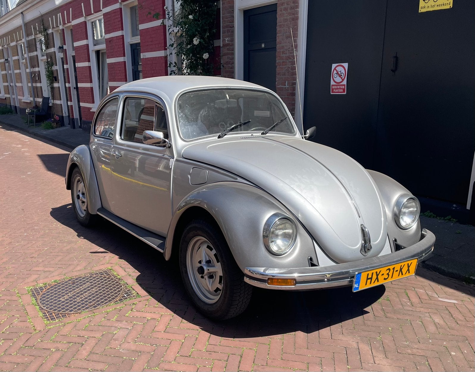 Volkswagen Kever Silver Bug 1982 1600cc in zeer goede staat., Volkswagen, 47 pk, Origineel Nederlands, Overige kleuren