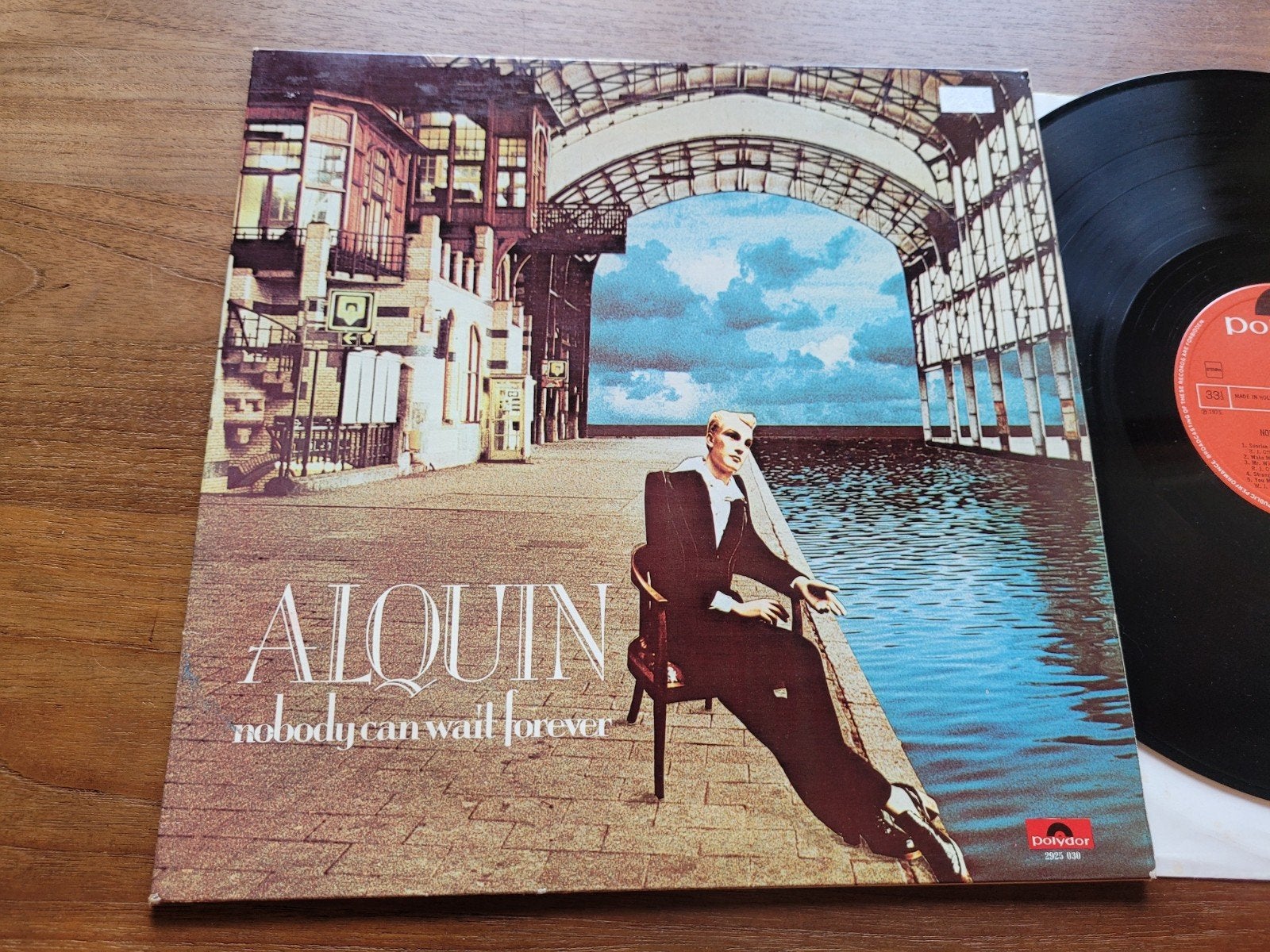 Alquin - Nobody Can Wait Forever LP (1975) Polydor, Ophalen of Verzenden, Gebruikt, 12 inch, Poprock