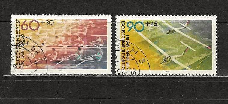 BRD 1094-1095, Postzegels en Munten, Ophalen of Verzenden, BRD, Gestempeld