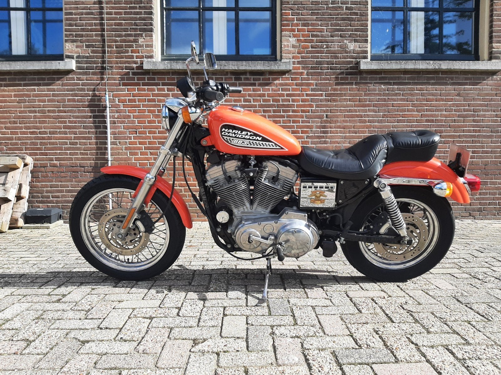 nette sportster 883 evo bj 2000, 2 cilinders, Occasion, Chopper, 883 cc