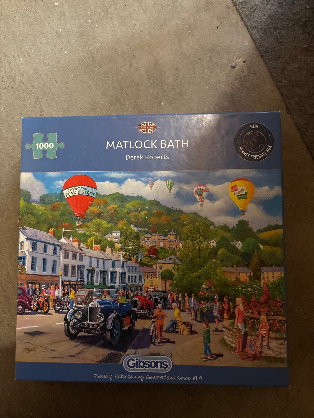 Gibsons Legpuzzel Matlock Bath 1000 stukjes, Ophalen of Verzenden, 500 t/m 1500 stukjes, Nieuw, Legpuzzel