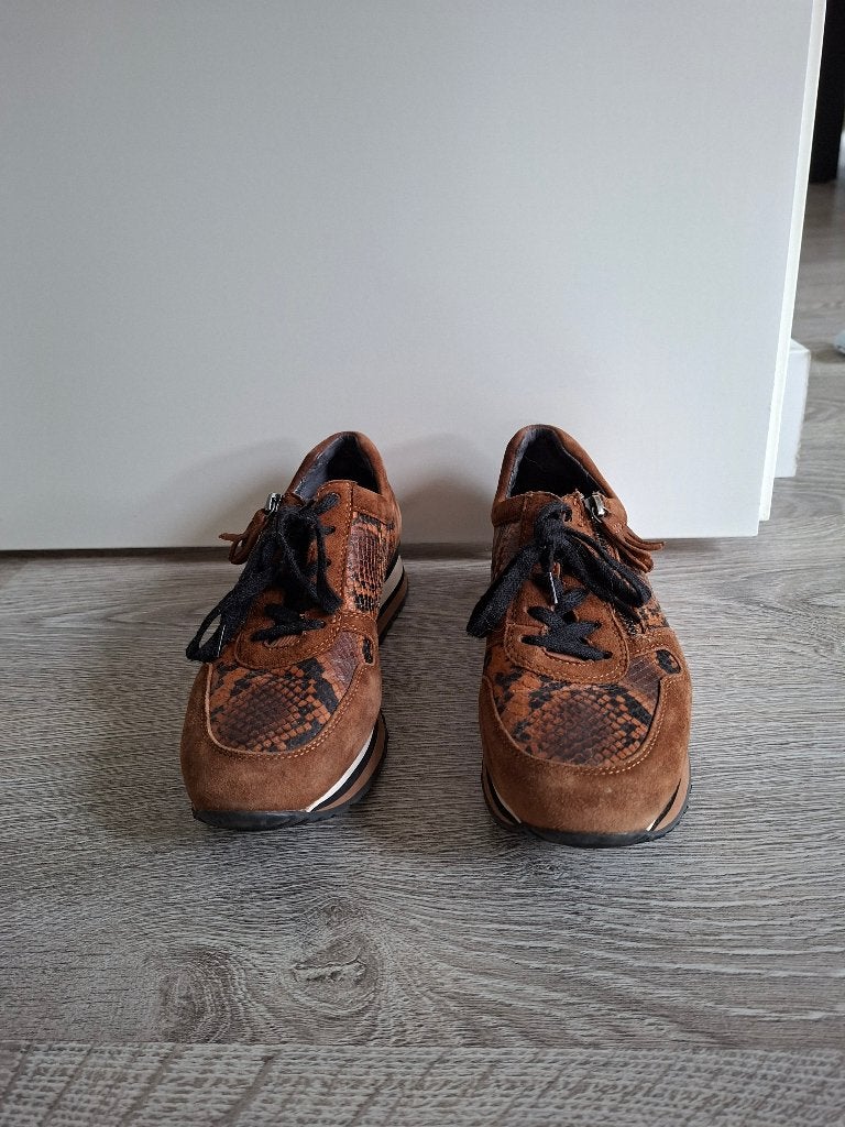 Gabor comfort slangenprint maat 6 = 39, Kleding | Dames, Schoenen, Bruin, Overige typen, Gabor, Ophalen of Verzenden