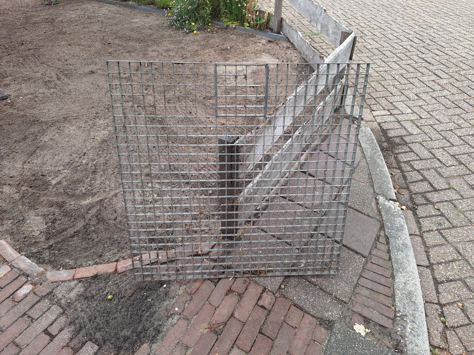 metalen rooster voor fontein, Ophalen, Gebruikt, Overige typen