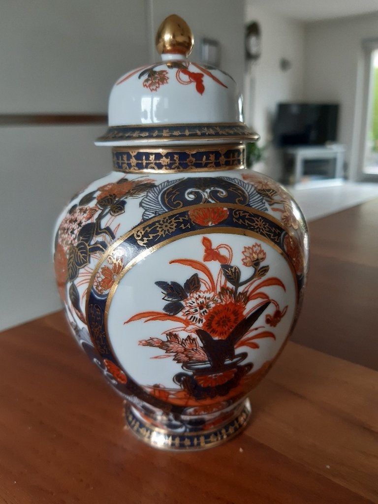 Chinees vaasje/ houten paneeltje, Ophalen