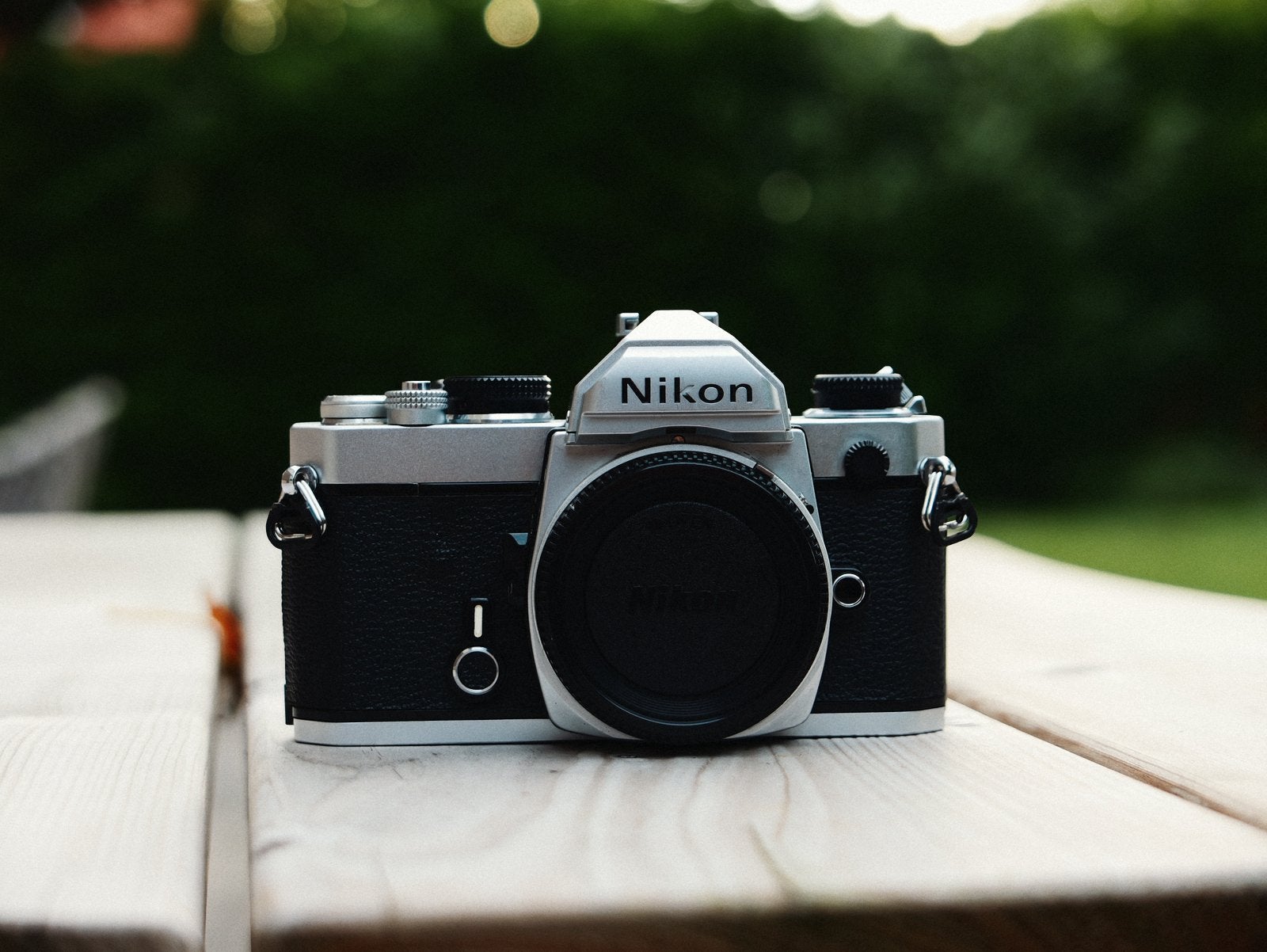 Nikon FM, Audio, Tv en Foto, Fotocamera's Analoog, Ophalen of Verzenden, Gebruikt, Spiegelreflex, Nikon
