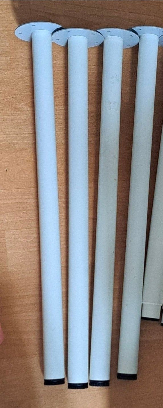 Adils ikea poten 4 stuks, Ophalen, Tafelpoot, 50 tot 100 cm, Kunststof