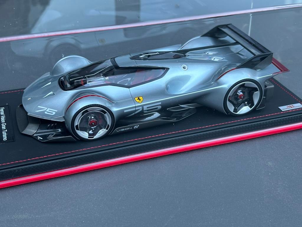 Ferrari Vision GT zilver MR 1:18 NIEUW ! C4F, Overige merken, MR, ., Nieuw