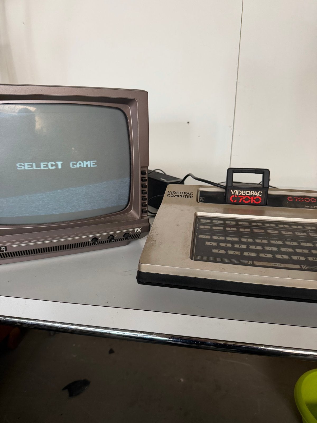 Philips Videopac C7010 Computer met G7000 console, Spelcomputers en Games, Ophalen of Verzenden, Gebruikt