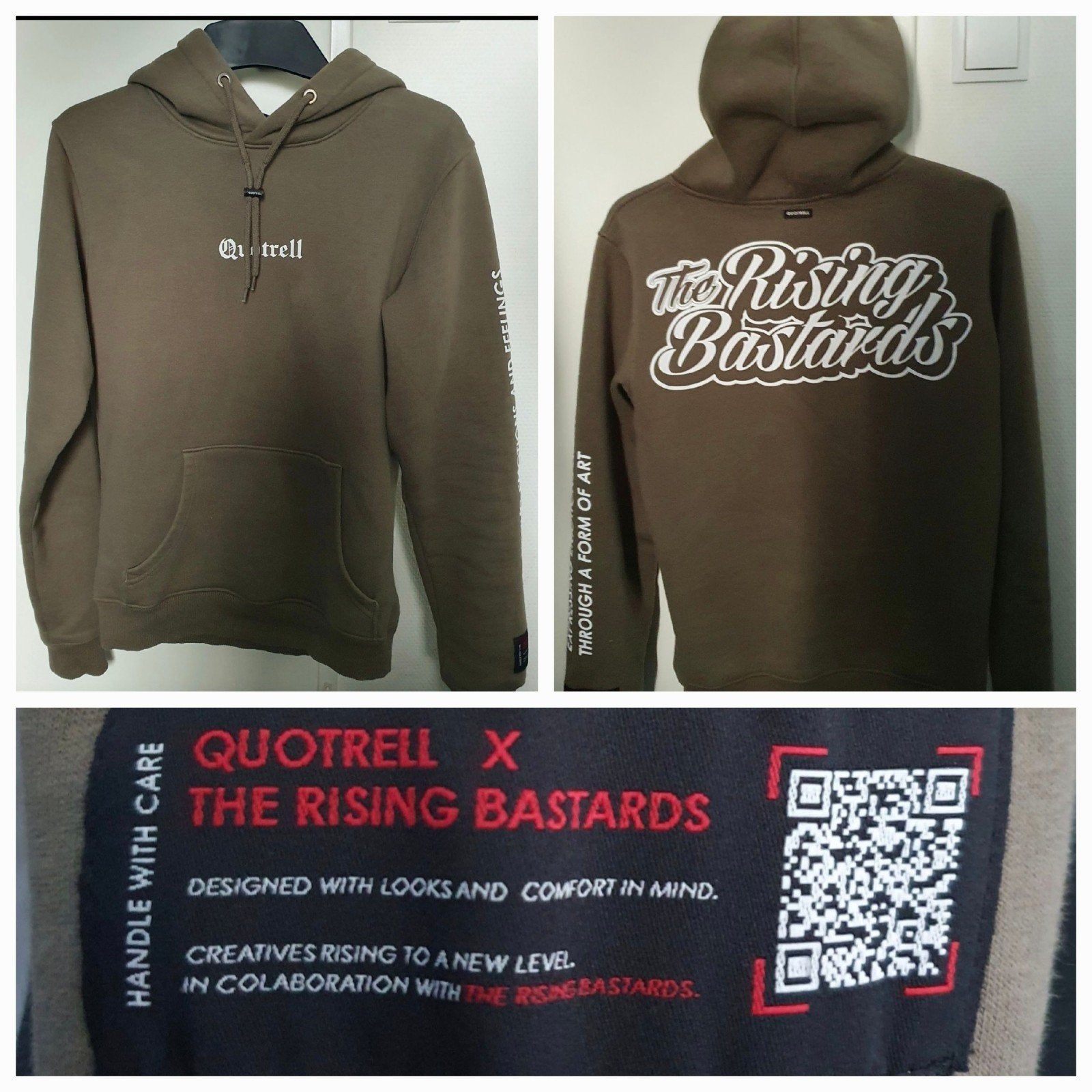 Nieuwe Quotrell hoodie - Maat XS, Ophalen of Verzenden, Nieuw, Maat 46 (S) of kleiner, Groen