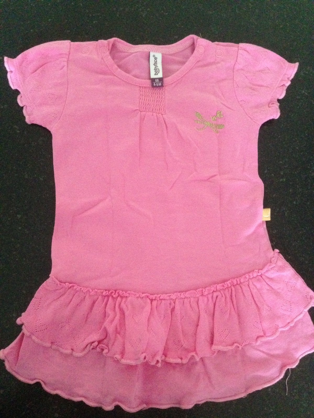 Meisjes jurlje / jurl roze van Babyface mt 68, Kinderen en Baby's, Ophalen of Verzenden, Zo goed als nieuw, Meisje, Jurkje of Rokje