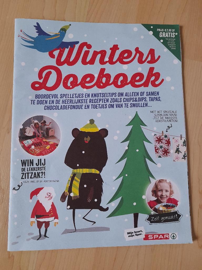 NIEUW WINTERS DOEBOEK BOORDEVOL SPELLETJES EN KNUTSELTIPS, Ophalen of Verzenden, Nieuw, Fictie algemeen