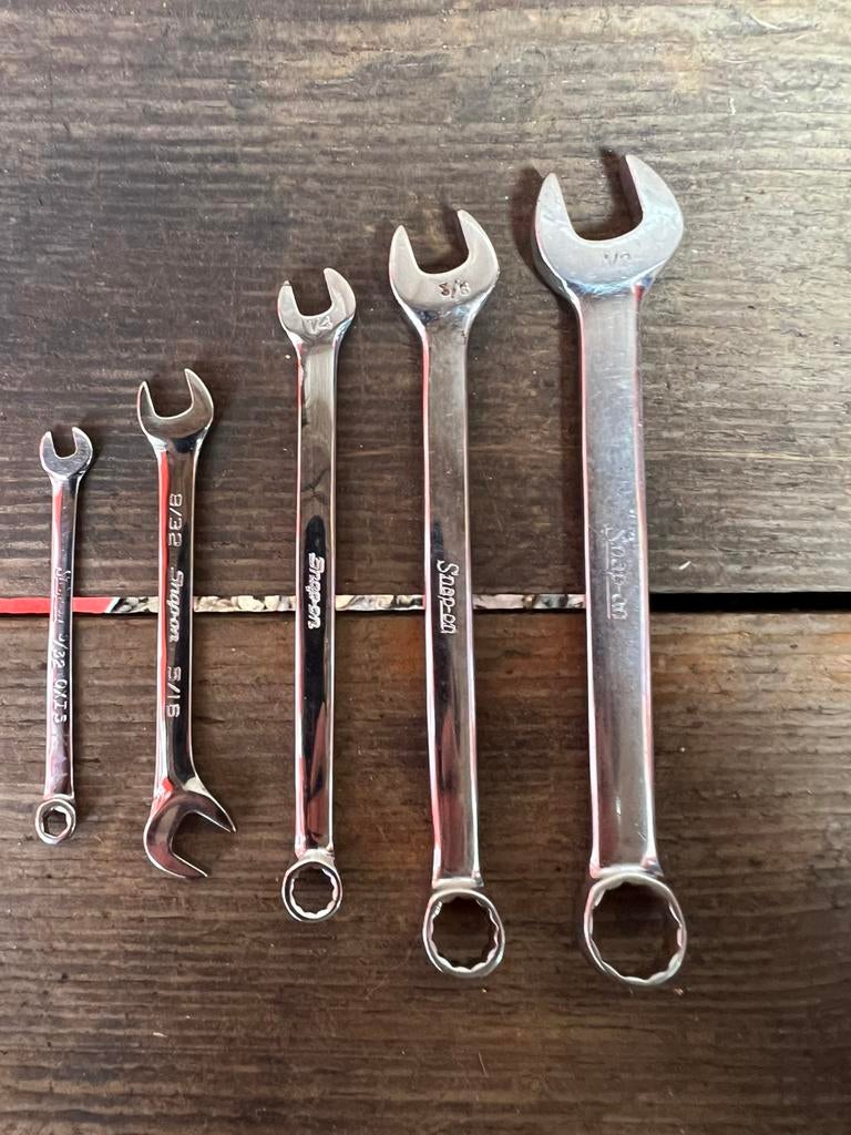 Snap-on steek sleutels, Gebruikt, Onbekend, Ophalen of Verzenden, Onbekend