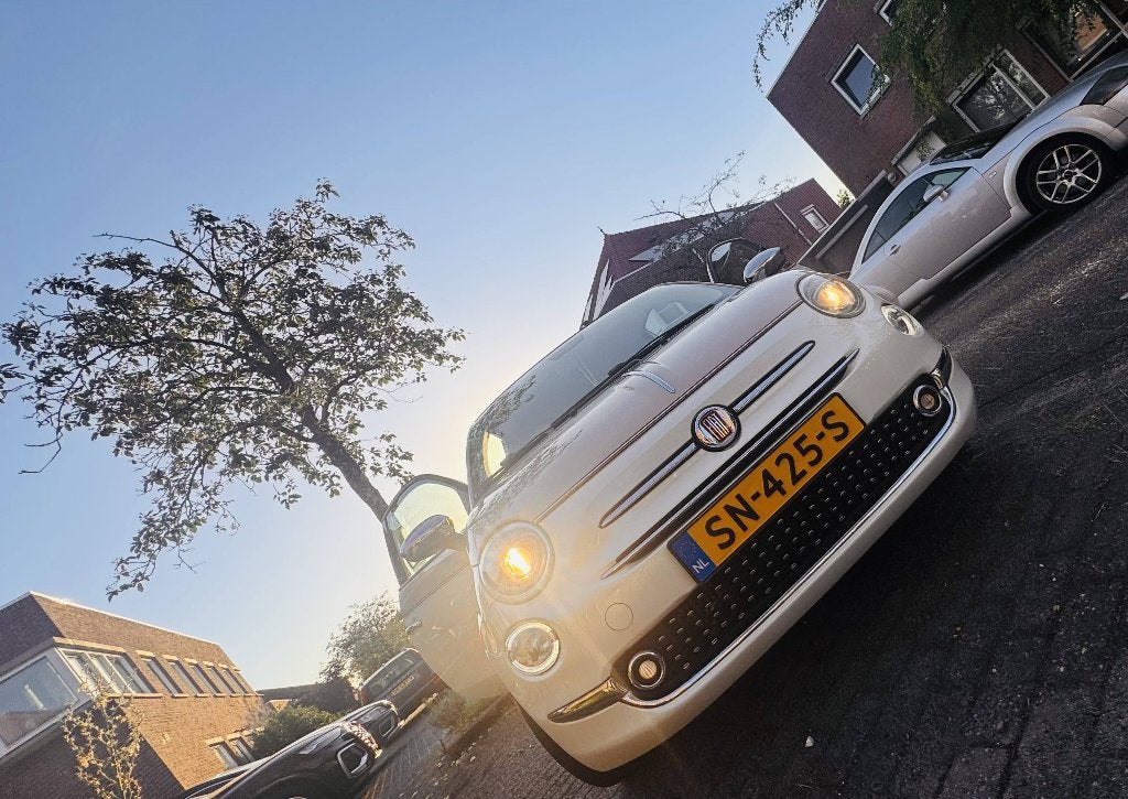 Fiat 500C BICOLORE LEER AUTOMAAT *60th Anniversary EDITION*