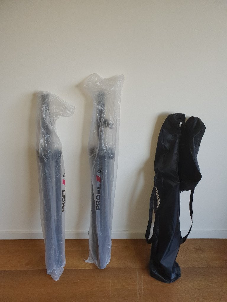 Proel FRE300KIT speakerstatief set incl. draagtas, Ophalen of Verzenden, Zo goed als nieuw, Overige merken