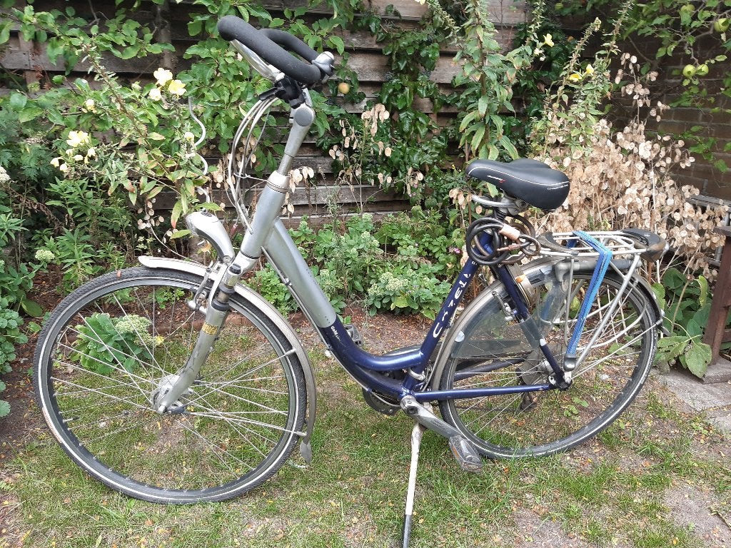 Fiets Gazelle Lausanne Goldline Dames 53 h. 27 versnellingen, Ophalen, Gebruikt, Velgrem, Gazelle