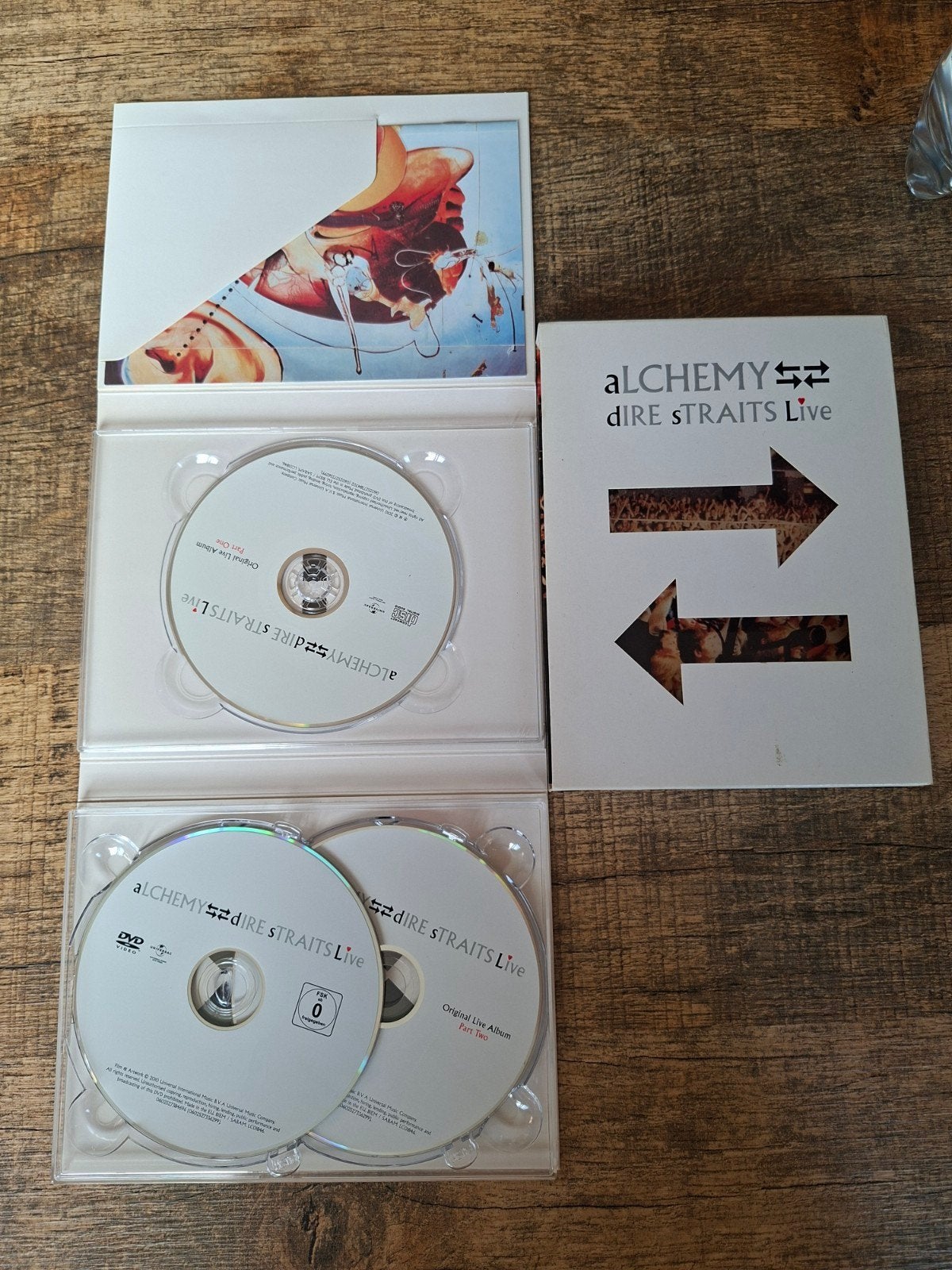 Dire Straits - Alchemy Live (CD & DVD Set), Alle leeftijden, Engels, Ophalen of Verzenden, Zo goed als nieuw
