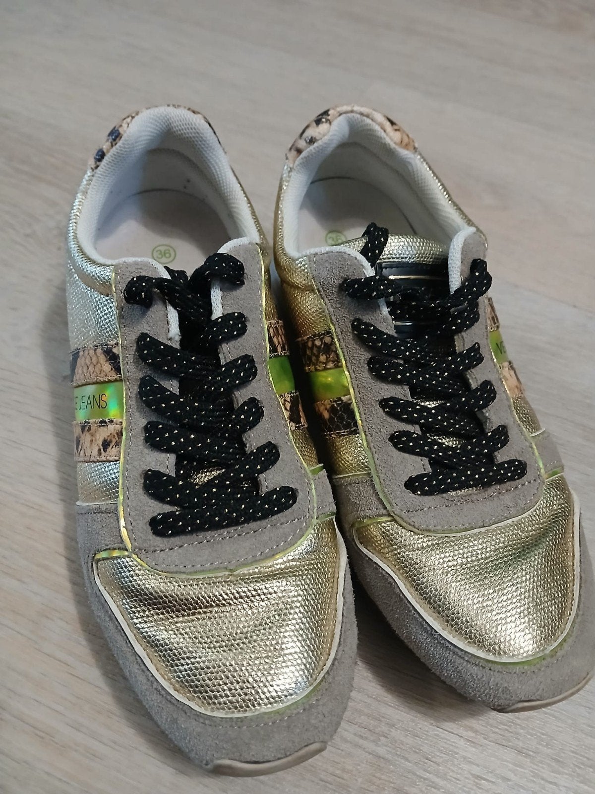 Versace Jeans Couture sneakers maat 36, Ophalen, Overige kleuren, Gedragen, Sneakers of Gympen