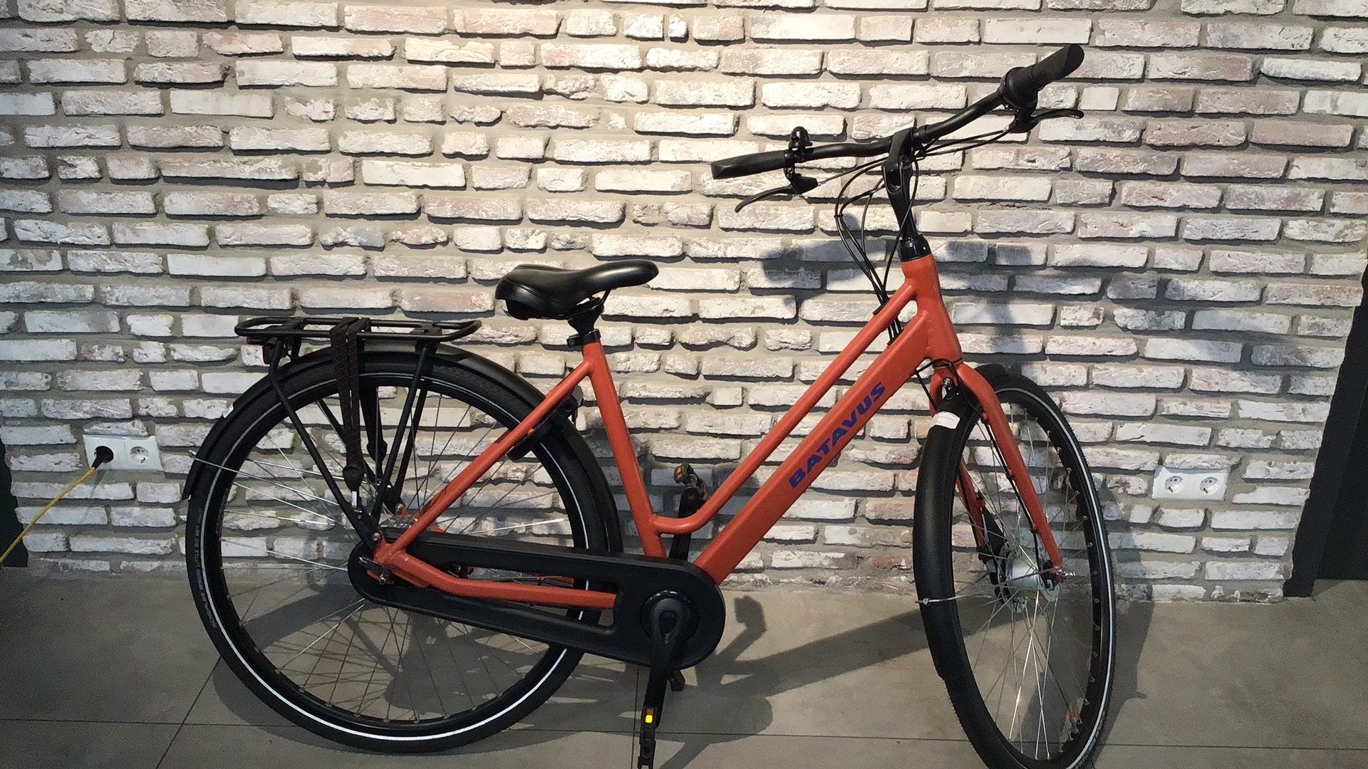 Lage Batavus damesfiets maat 48, Fietsen en Brommers, Ophalen, Gebruikt, 47 tot 50 cm, Versnellingen