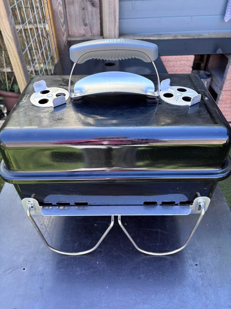 Weber Go Anywhere WGA, Tuin en Terras, Ophalen, Zo goed als nieuw