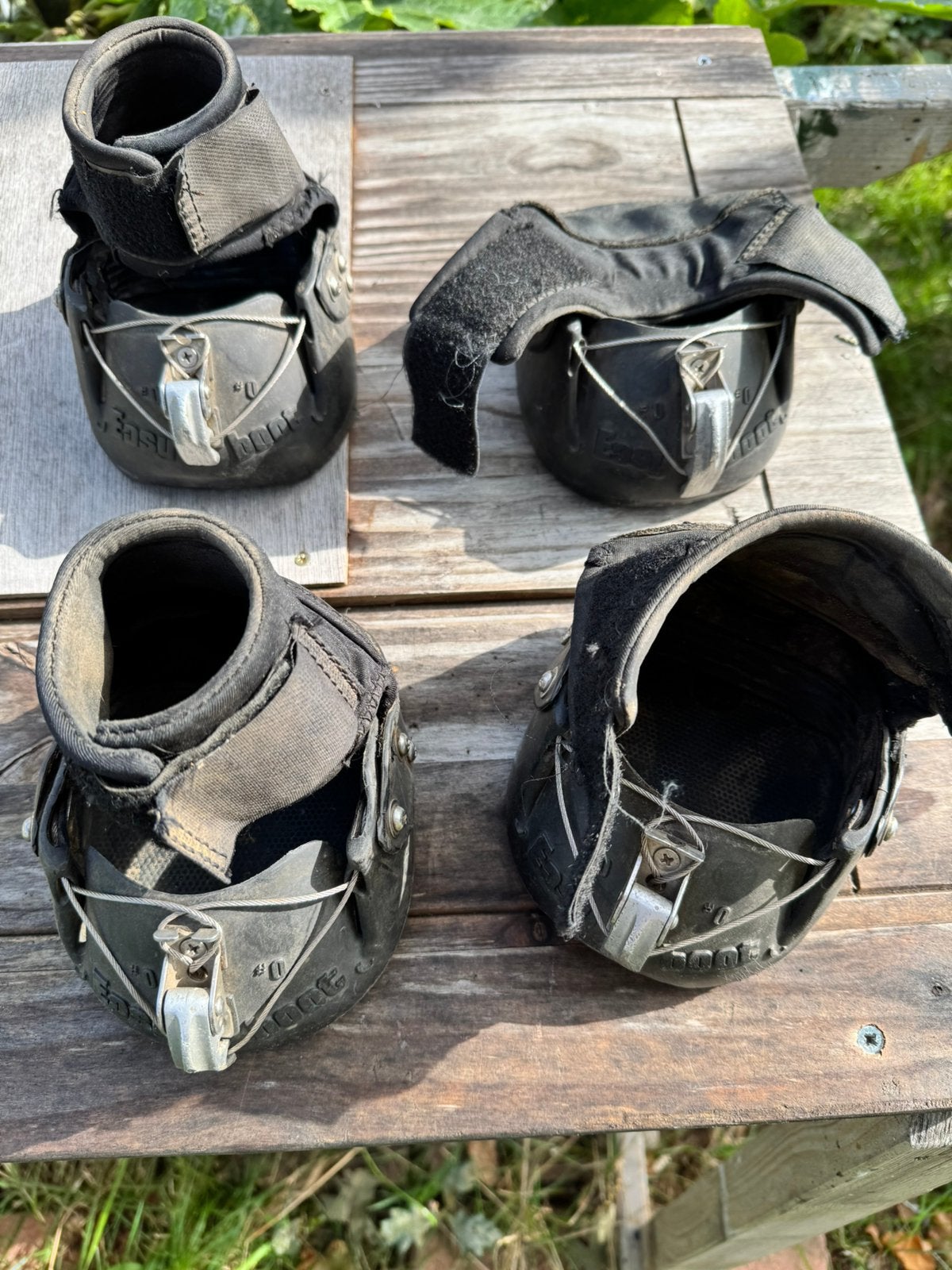 Set Hoefschoenen easyboot, Gebruikt, Overige merken, Hoefschoenen, Pony
