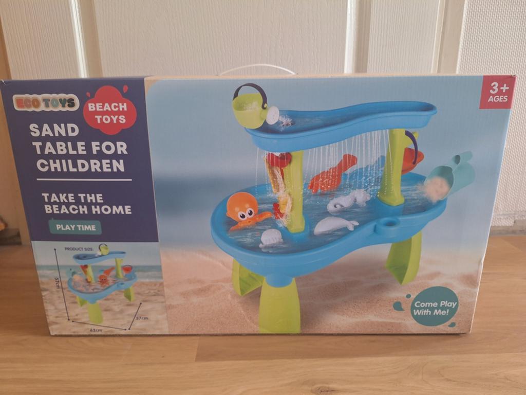Zand- en watertafel voor kinderen - Nieuw in doos, Kinderen en Baby's, Speelgoed | Buiten | Los speelgoed, Ophalen of Verzenden
