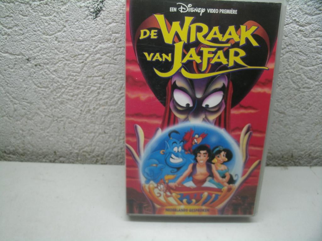 vhs 62a de wraak van jafar, Vanaf 16 jaar, Ophalen of Verzenden, Zo goed als nieuw