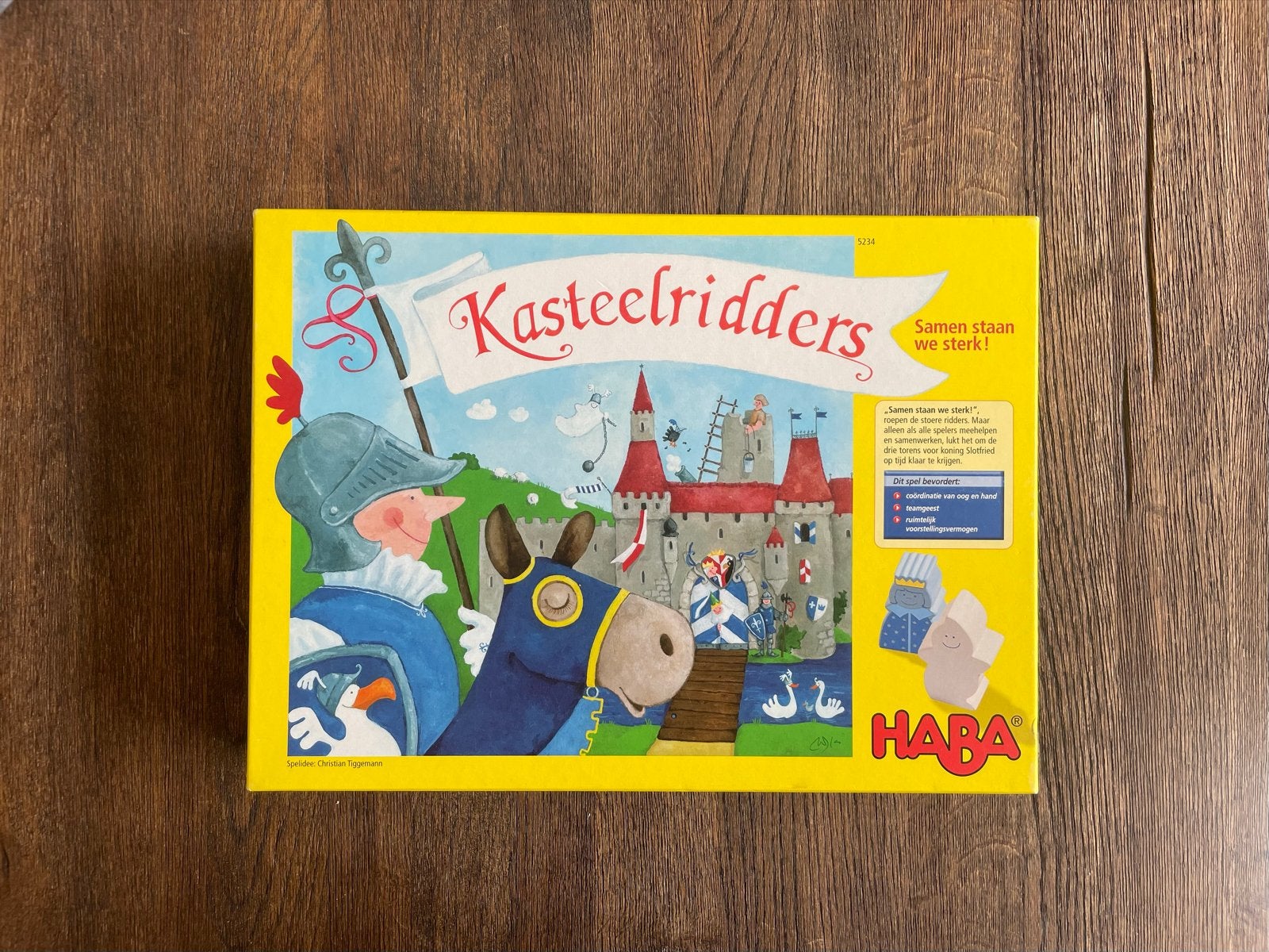 Kasteelridders (HABA), Een of twee spelers, Ophalen of Verzenden, Gebruikt, HABA
