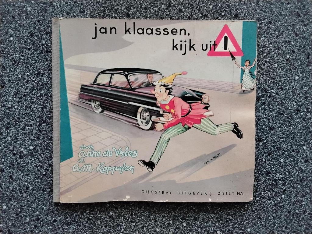 Jan Klaassen Kijk uit!, Gelezen, Ophalen of Verzenden, Anne de Vries en A.M. Koppejan, Fictie algemeen
