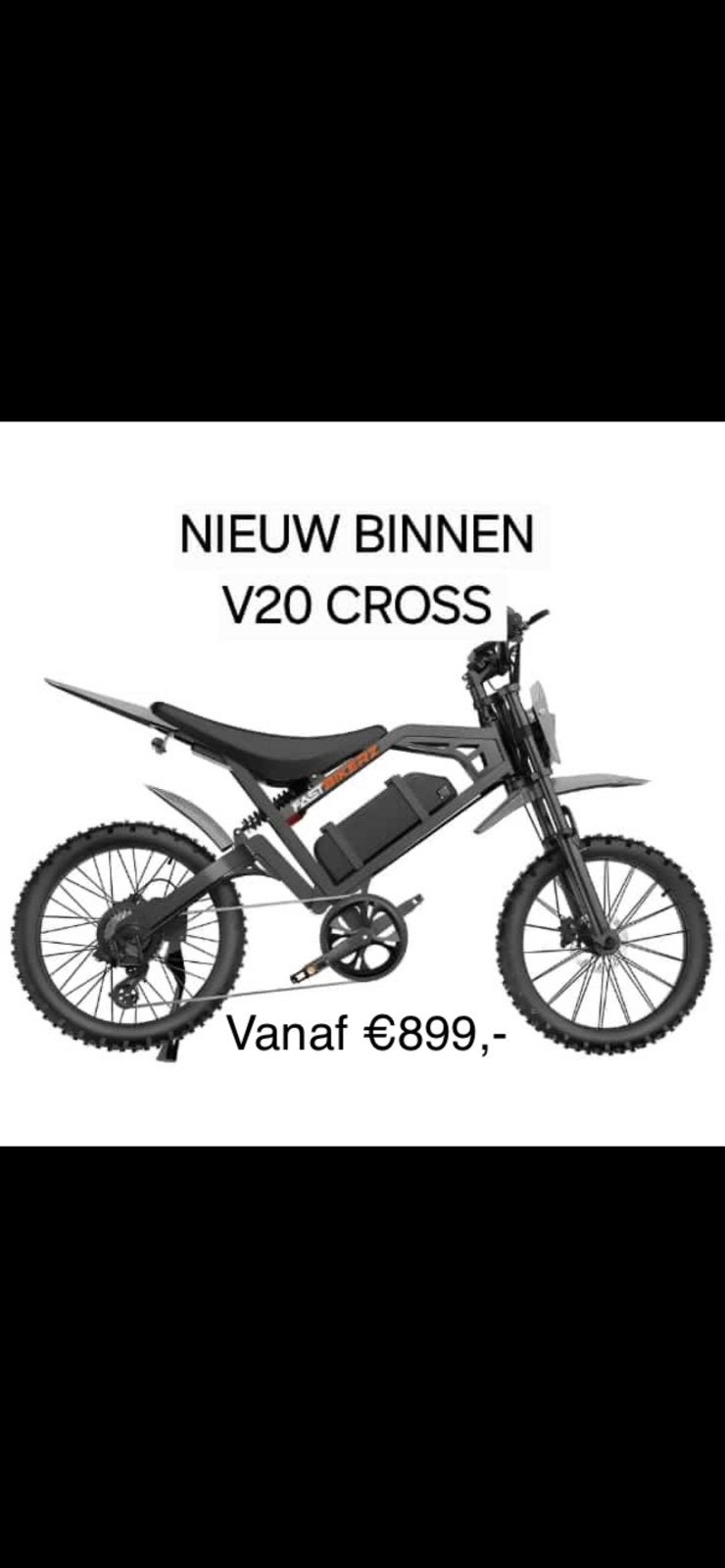 Fatbike V8 V20 GT2000 Q10 V9 E-bike Vouwfiets Ouxi Qmwheel, 59 cm of meer, Ophalen of Verzenden, Nieuw, Overige merken