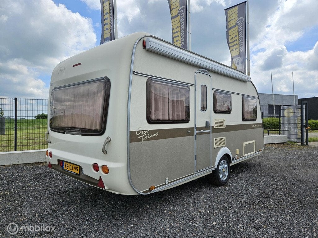 AVENTO GRAN TURISMO 470 TCB|ENKELE BEDDEN|MOVER|LUIFEL|ULTRA, Caravans en Kamperen, Caravans, Schokbreker, Avento, Bedrijf, Treinzit