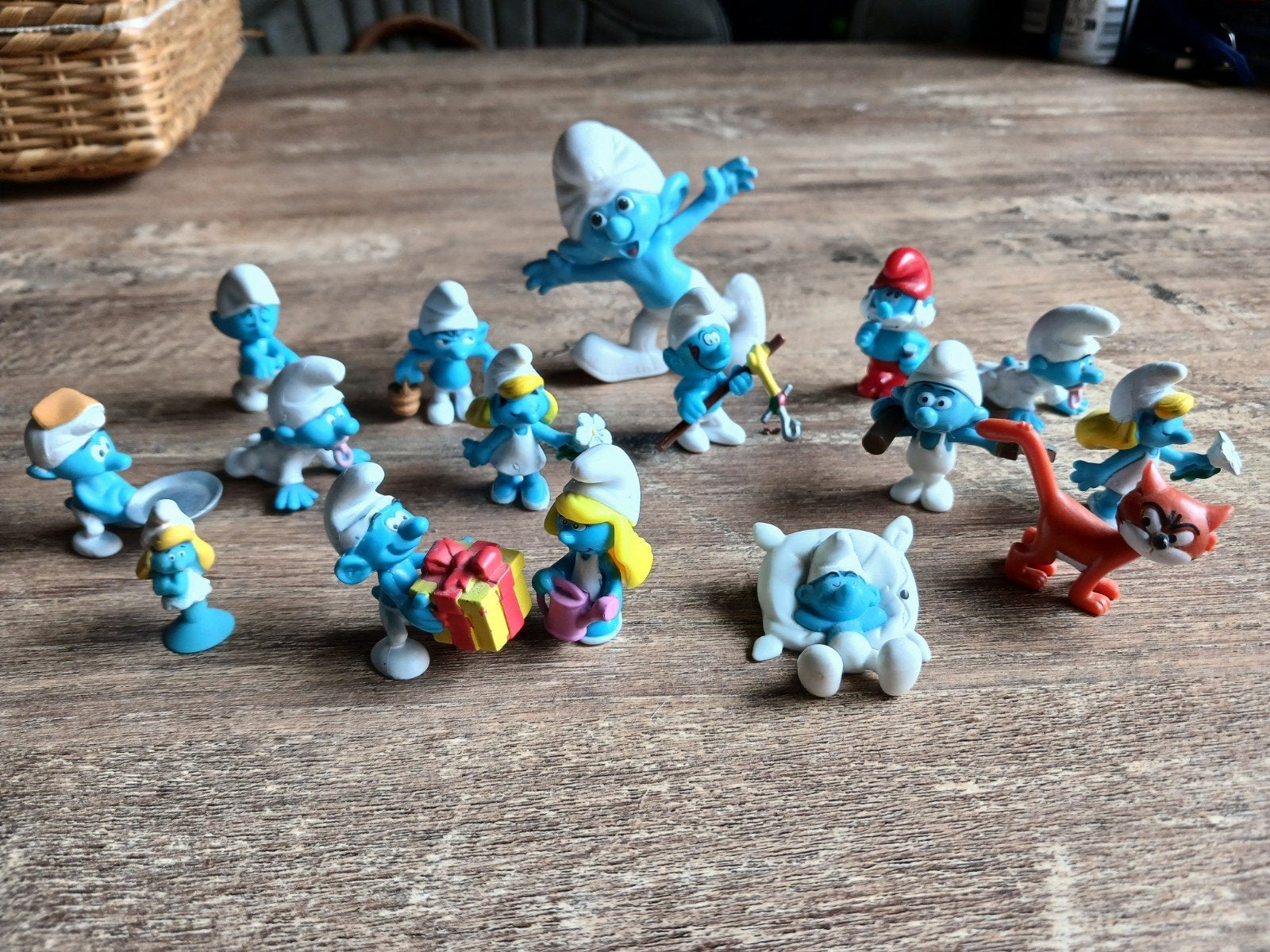 Smurfen figuren - Diverse Smurfen, Ophalen of Verzenden, Zo goed als nieuw, Verschillende Smurfen
