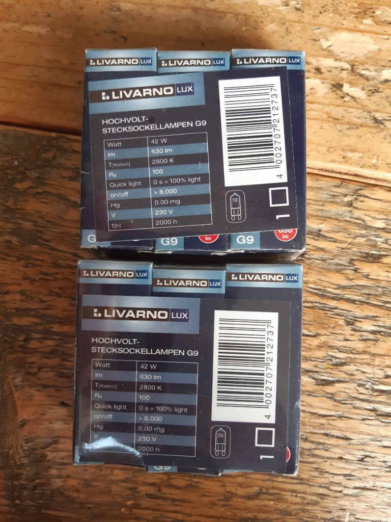 Foto 3 van LIVARNO LUX G9 Halogeenlampen 42W 630lm