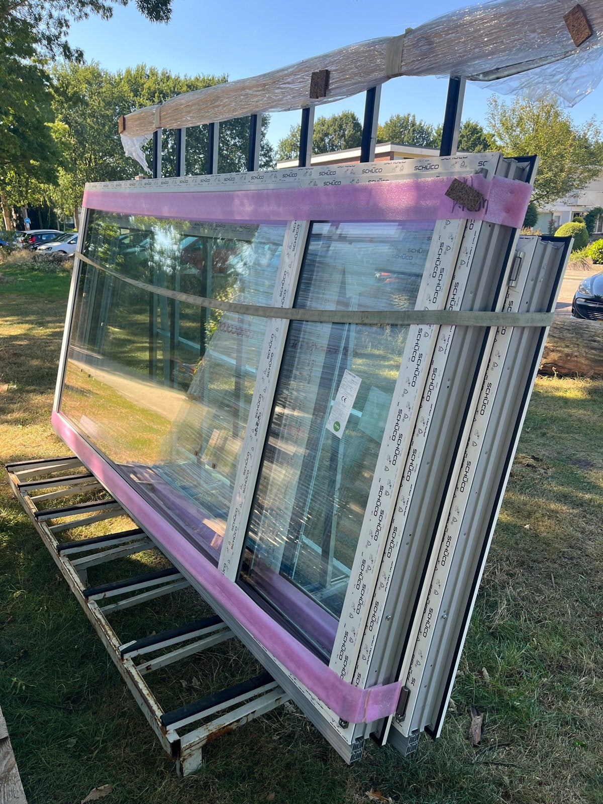 Nieuwe Schüco Kozijnen met HR+++ Glas, Doe-het-zelf en Verbouw, Kozijnen en Schuifpuien, Ophalen, Kunststof, Nieuw, 150 tot 225 cm