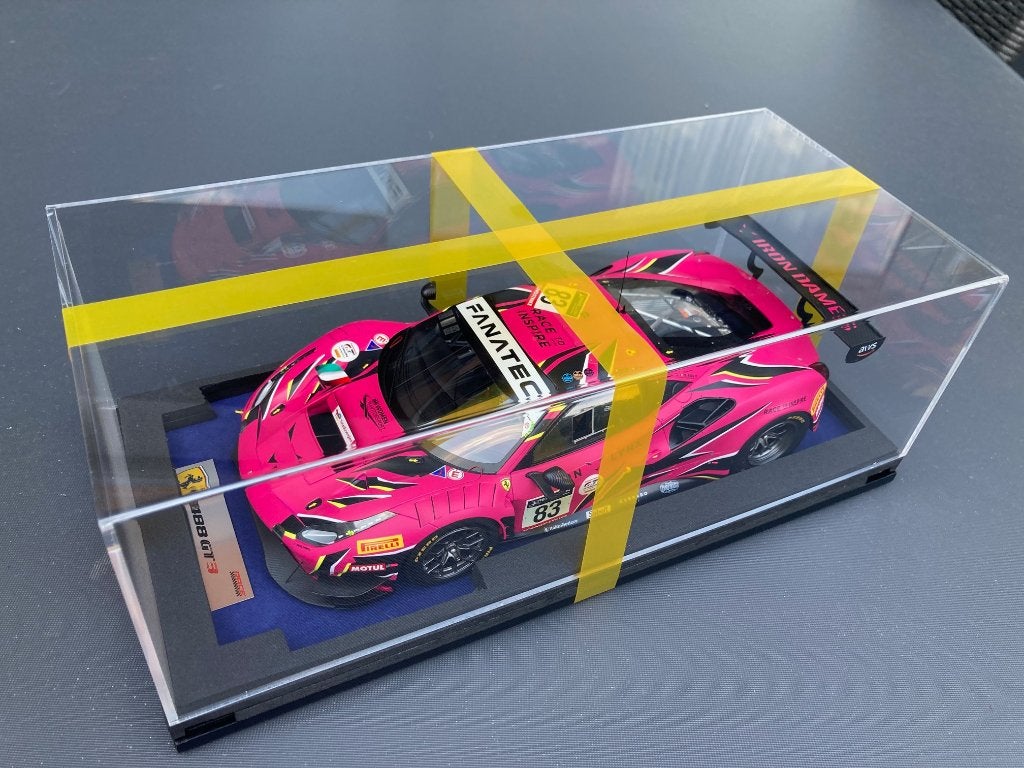 AANBIEDING Ferrari 488 GT3 Iron Lynx2022 Looksmart 1:18 C4F, Overige merken, ., Nieuw, Ophalen of Verzenden
