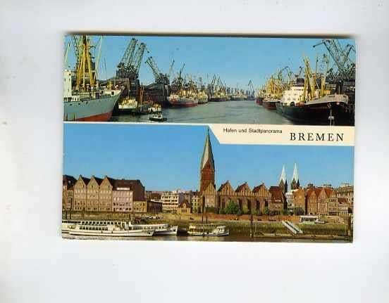 scheepvaart-foto/kaart-BREMEN, Ophalen of Verzenden, Zo goed als nieuw, Boek of Tijdschrift