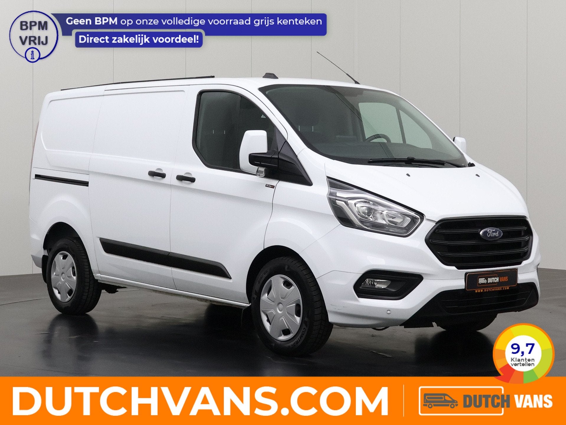 Ford Transit Custom 2.0TDCi 130PK Automaat | Multimedia | Na, Automaat, Stof, Gebruikt, Diesel