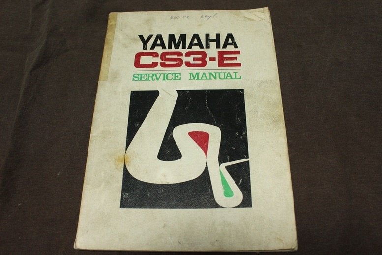 Yamaha CS3-E  200cc twin motorcycle service manual, Ophalen of Verzenden, Yamaha