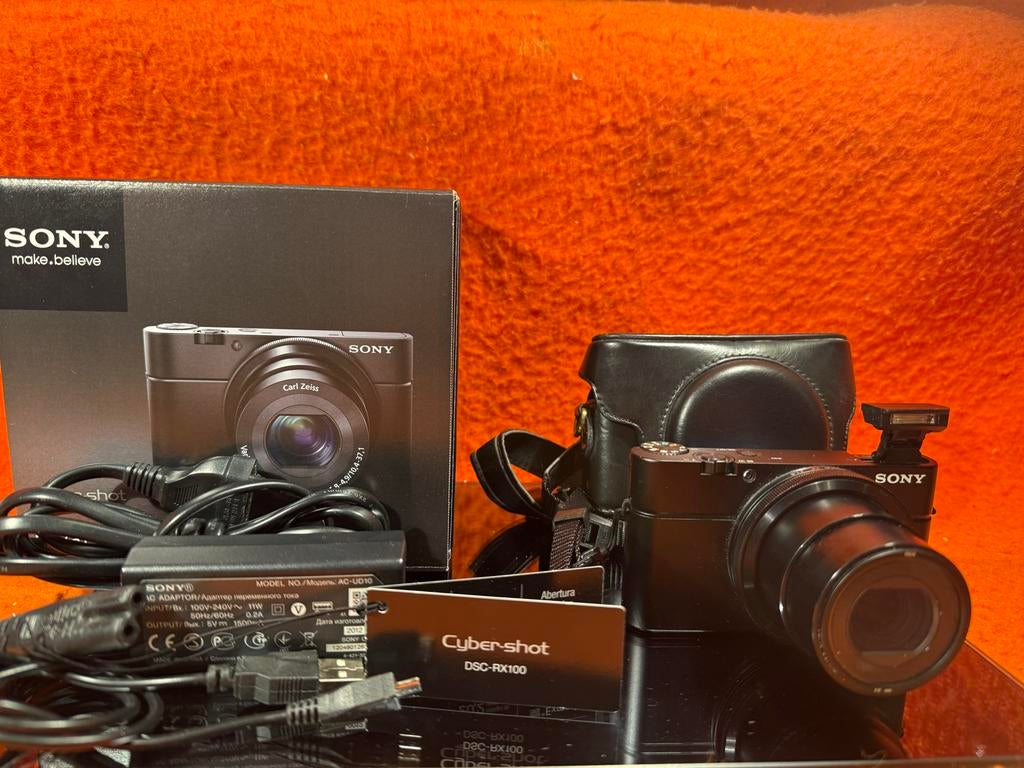 Sony RX100 mark 1 Zo Goed Als Nieuw + Accessoires, Audio, Tv en Foto, Fotocamera's Digitaal, Z, S, Compact, Ophalen of Verzenden